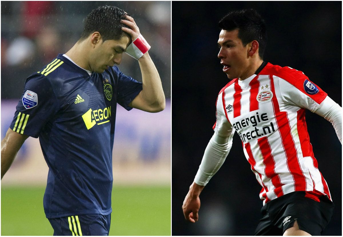 Luis Suárez Chucky Lozano Ajax PSV 030418