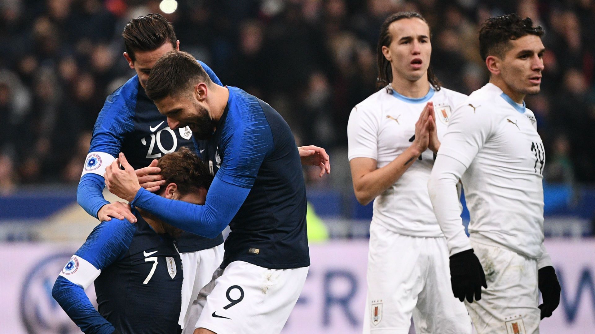 Antoine Griezmann Olivier Giroud France Uruguay 20112018