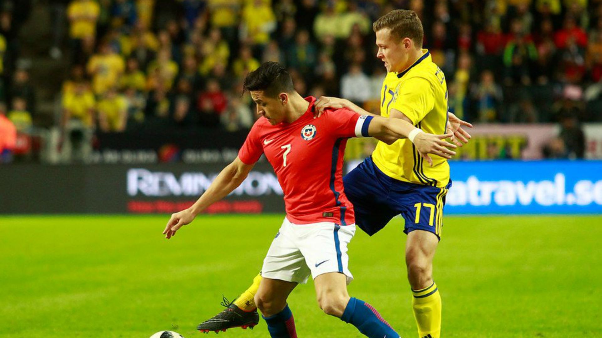 Alexis Sánchez Suecia Chile 24032018