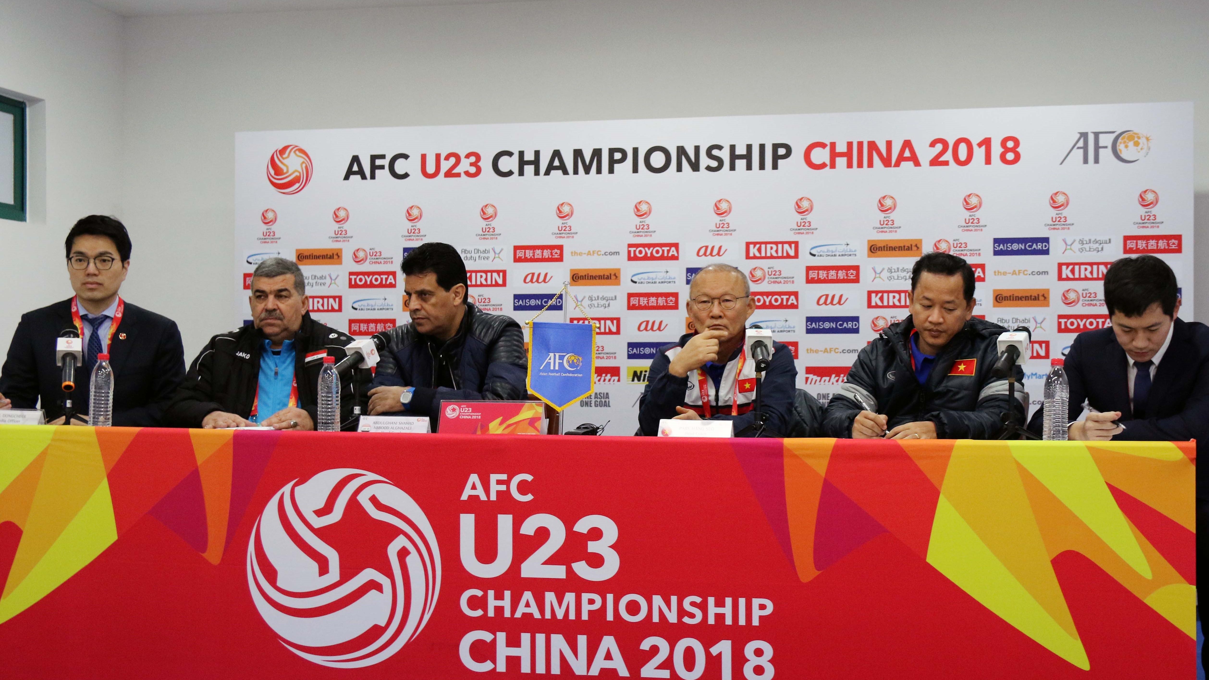 Họp báo U23 Việt Nam vs U23 Iraq