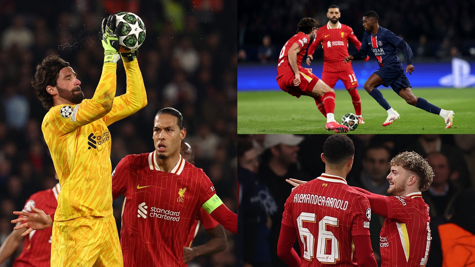Liverpool PSG UCL 2024-2025