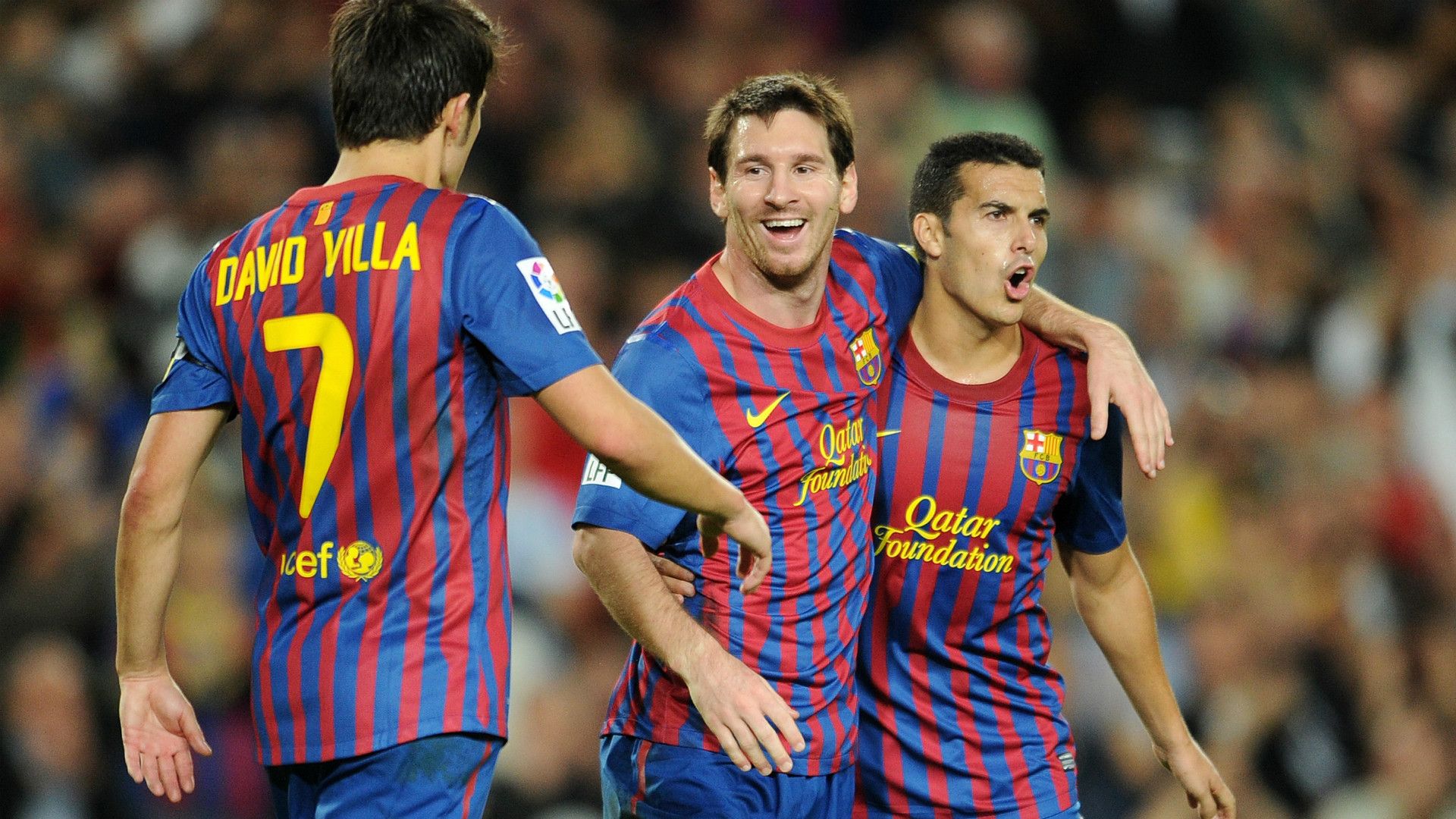 Messi Pedro Villa Barca