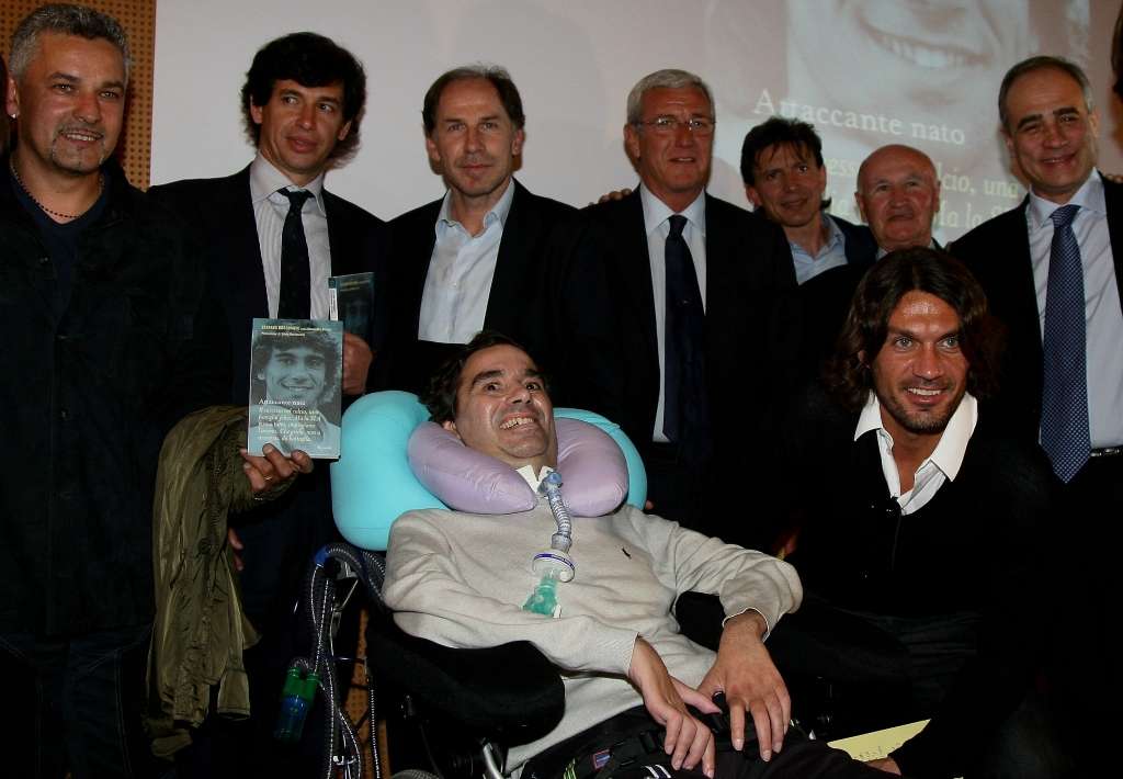 Stefano Borgonovo Roberto Baggio Demetrio Albertini Franco Baresi Paolo Maldini