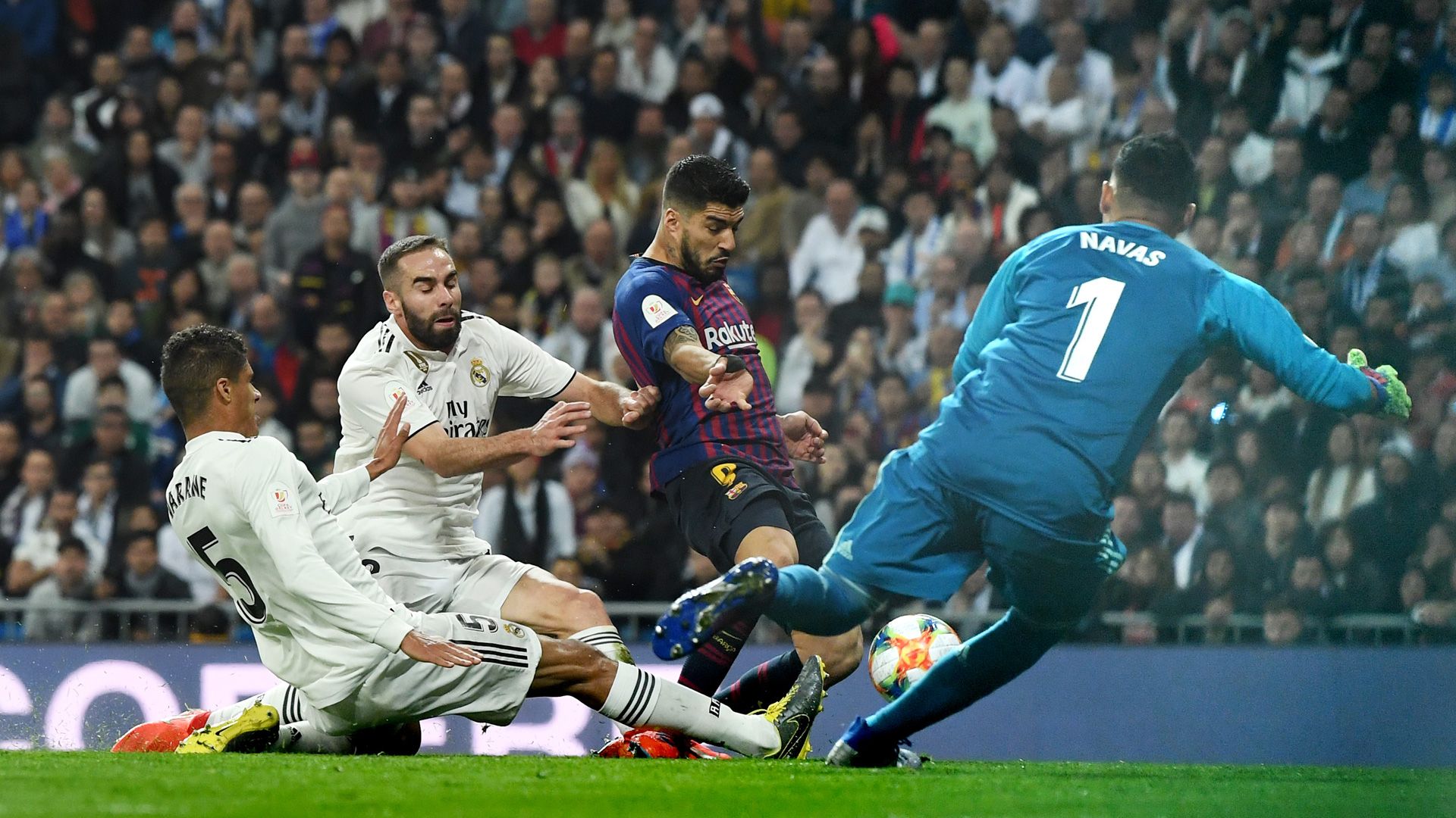 Keylor Navas Real Madrid Barcelona