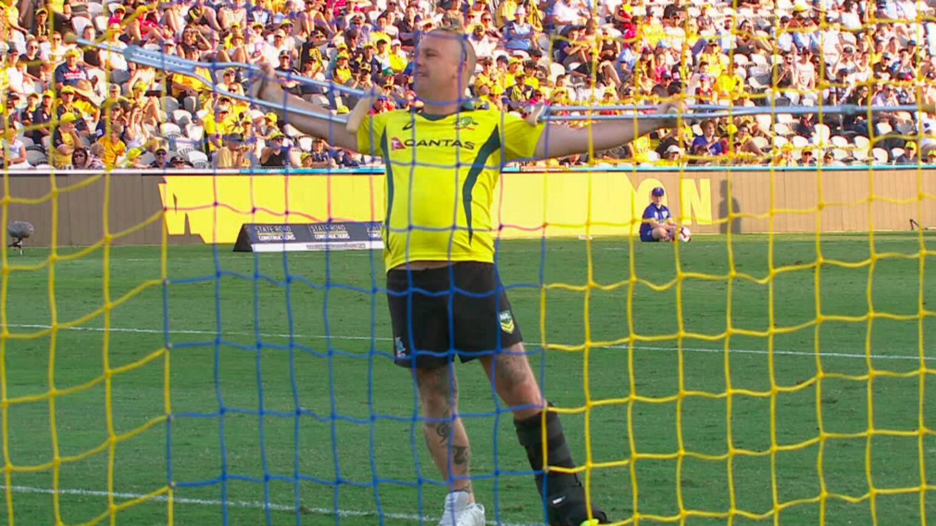 A-League pitch invader