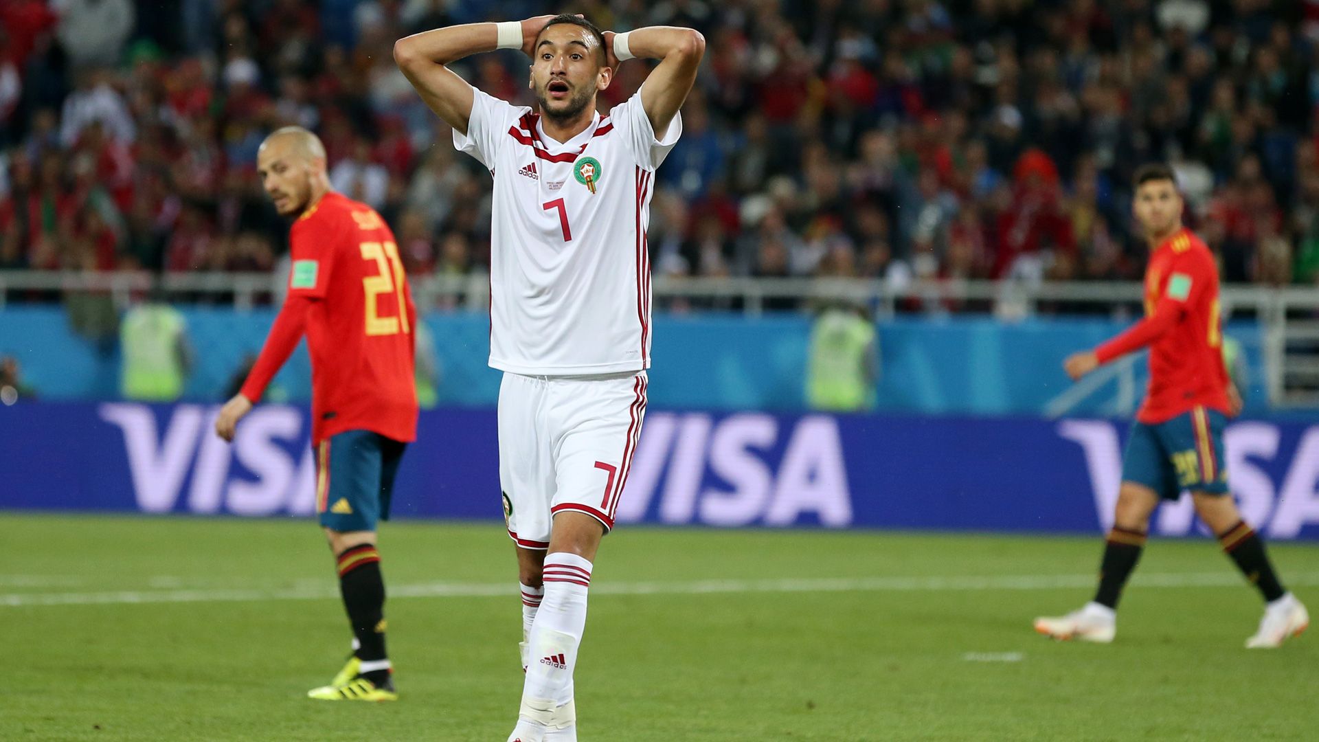 Ziyach Morocco Spain World Cup