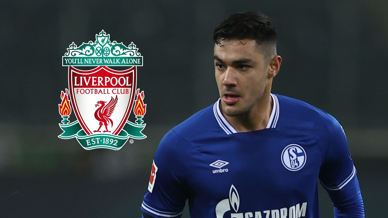 Ozan Kabak, Schalke, Liverpool badge