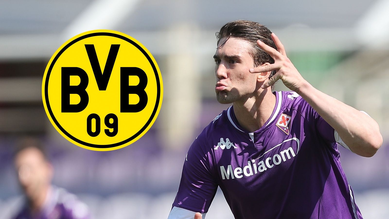 GFX Dusan Vlahovic Borussia Dortmund