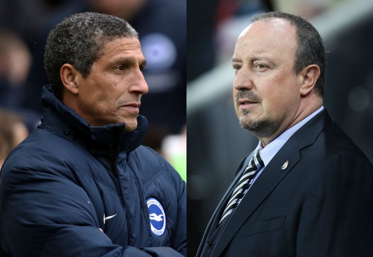 Chris Hugthton Rafa Benitez