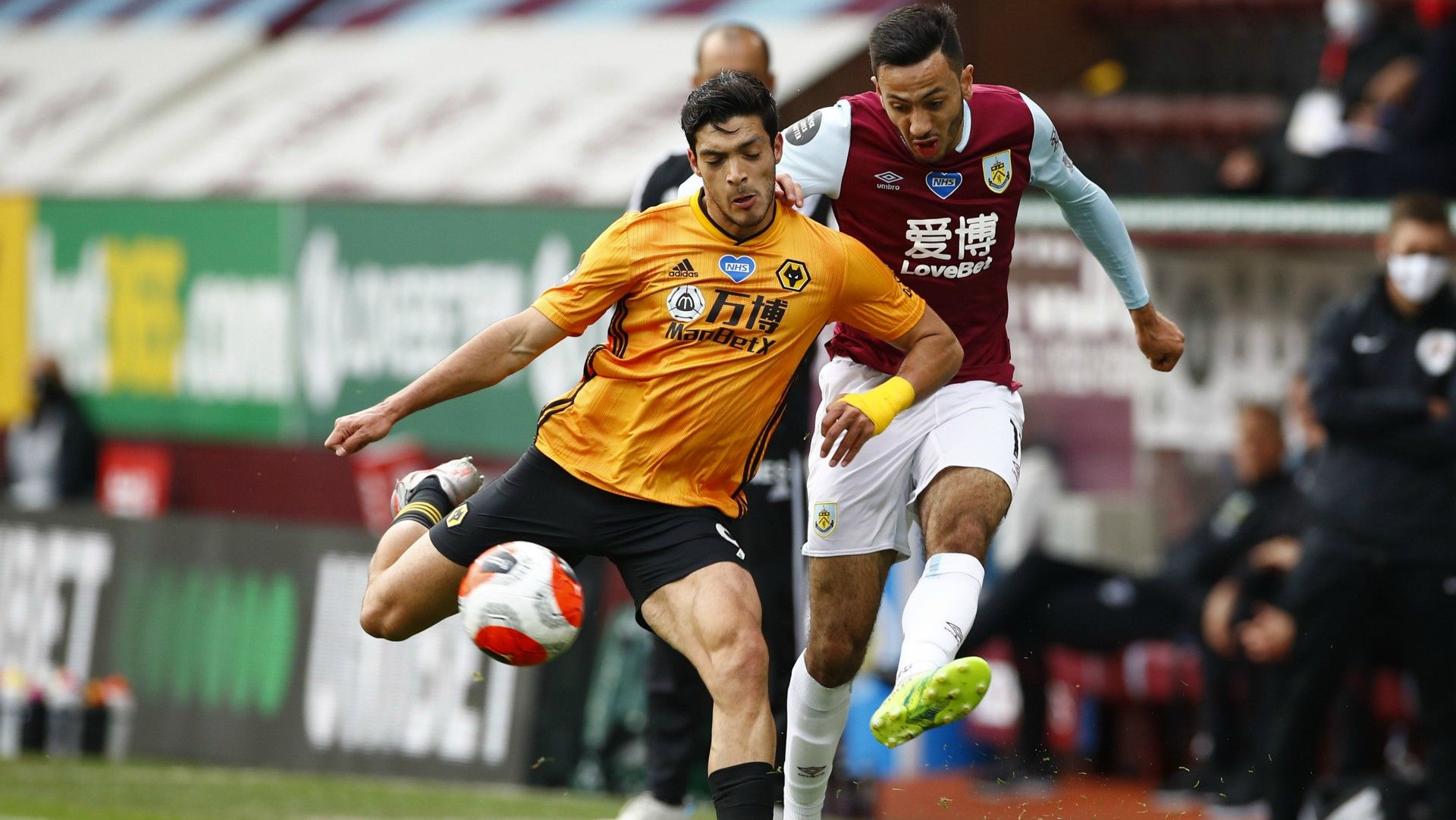 Burnley Wolves Raúl Jiménez