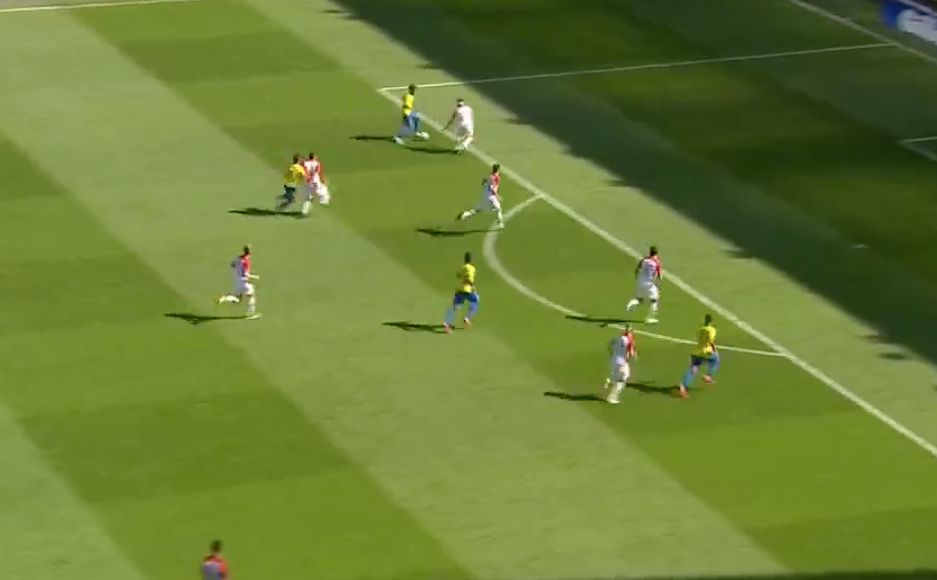 Secuencia gol Neymar