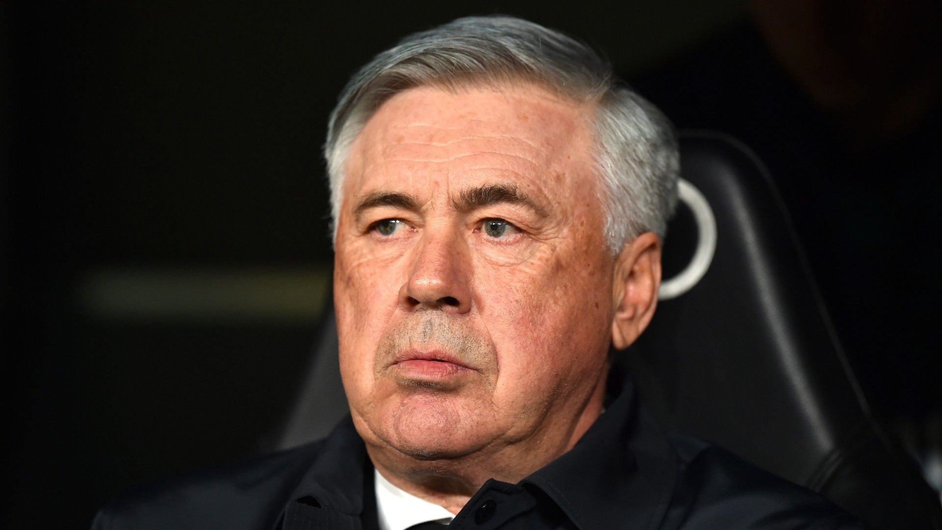Carlo Ancelotti Real Madrid vs Barcelona La Liga Clasico 2021-22