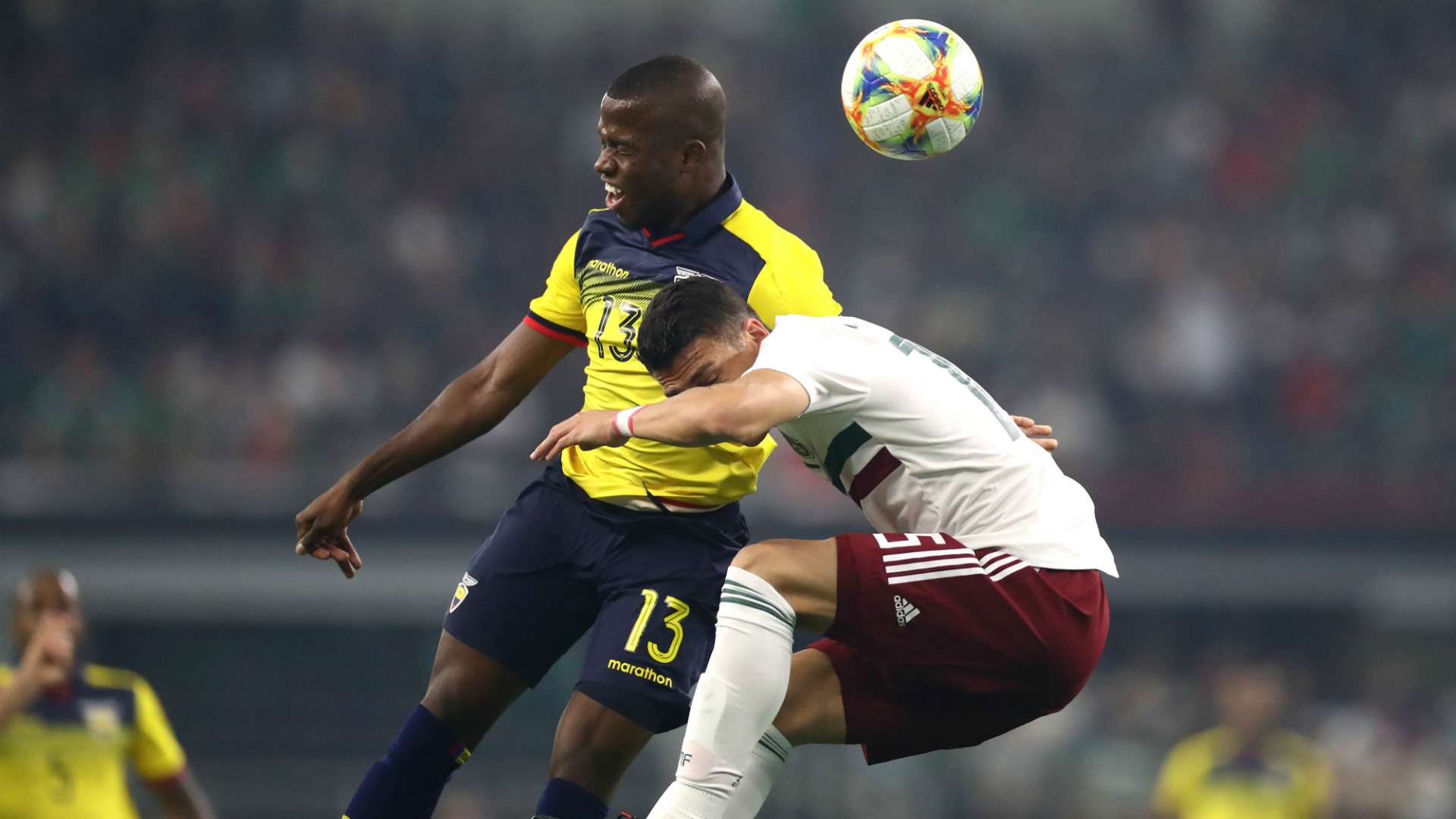 Enner Valencia Ecuador Hector Moreno Mexico