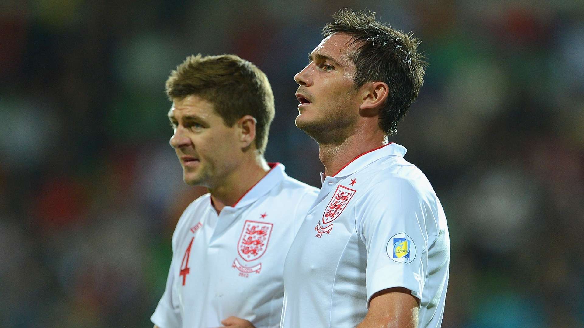 Steven Gerrard, Frank Lampard, England