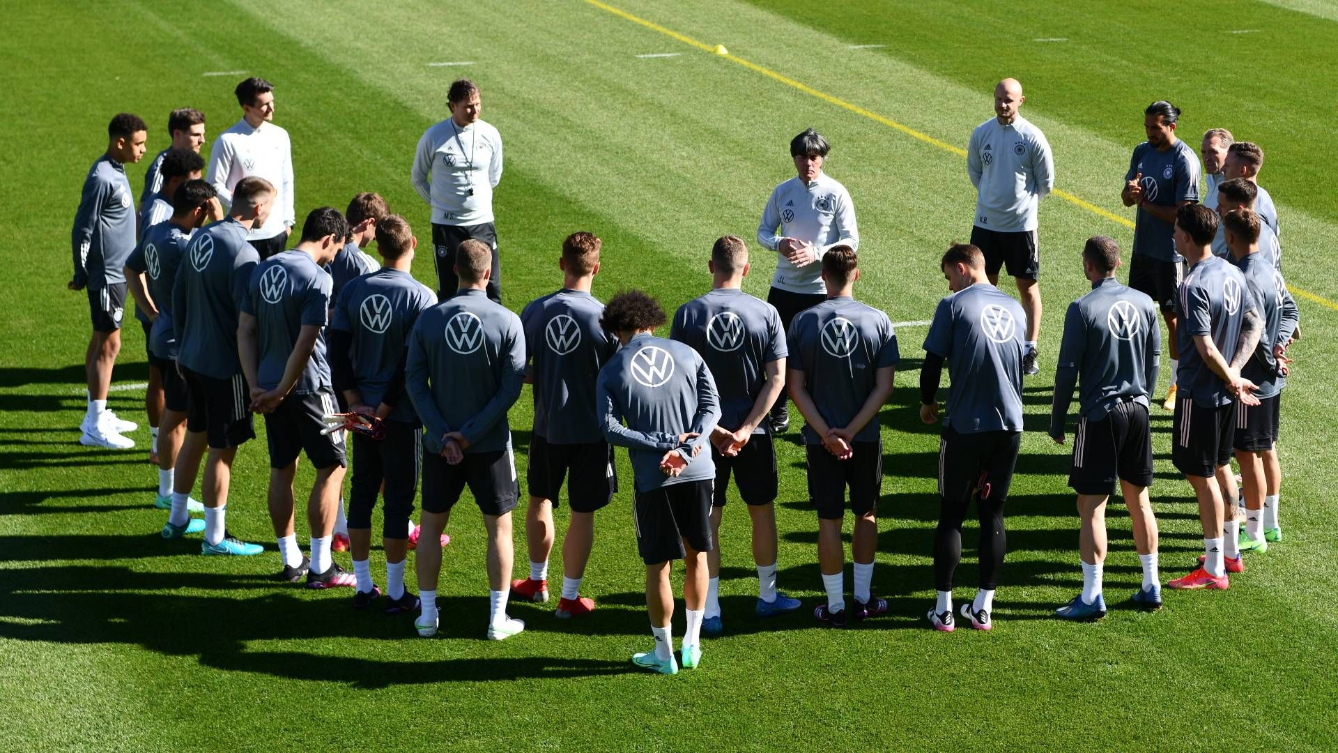 Deutschland Nationalmannschaft DFB-Team Trainingslager Seefeld Ansprache