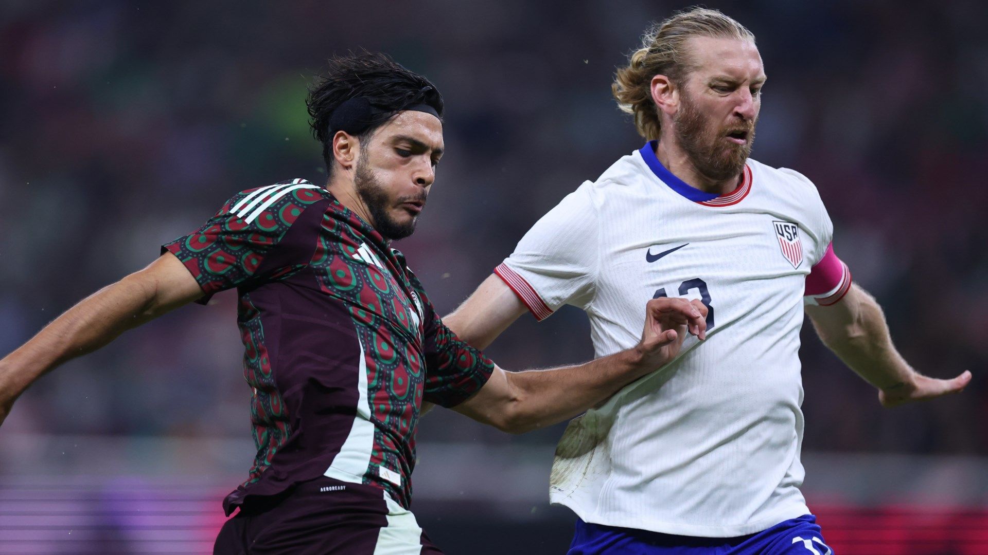 Tim Ream, Raul Jimenez, USMNT, Mexico