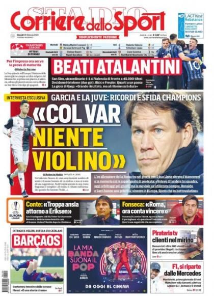 20 Feb Corriere Sport