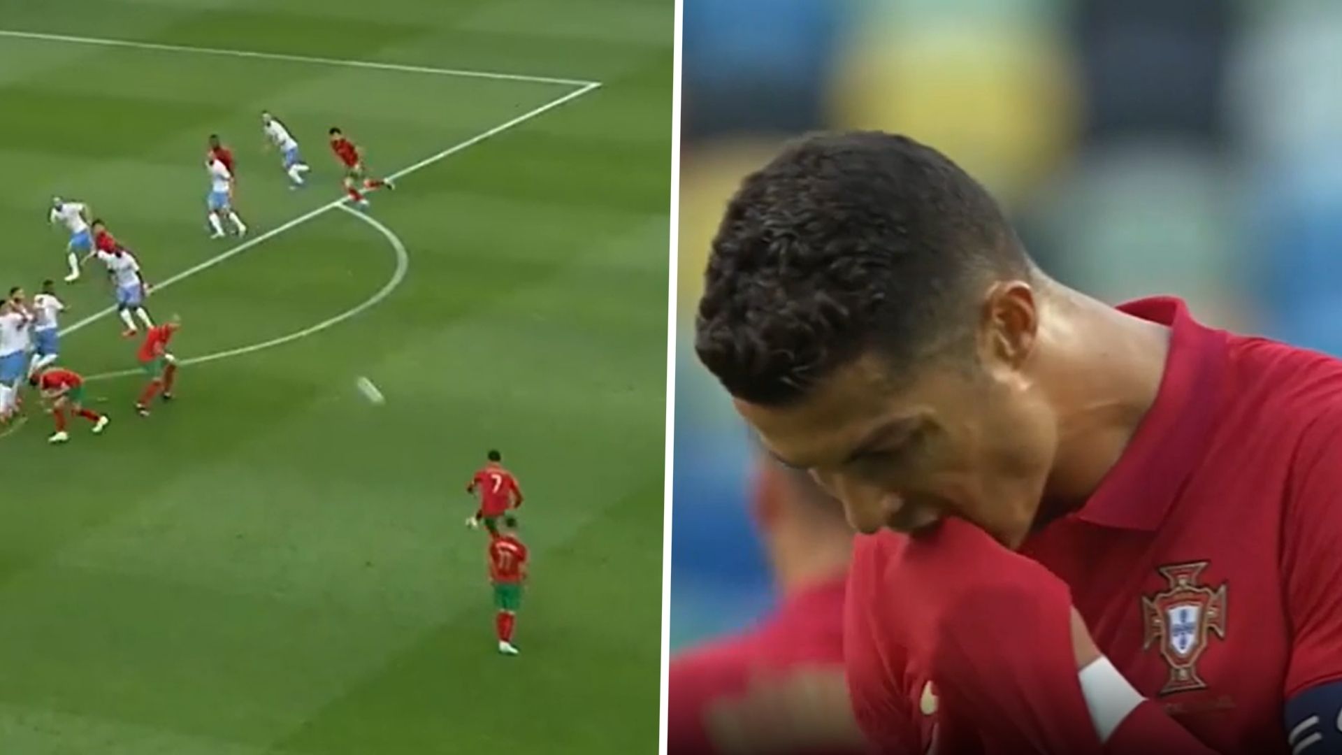 Cristiano Ronaldo Portugal Israel Free Kick