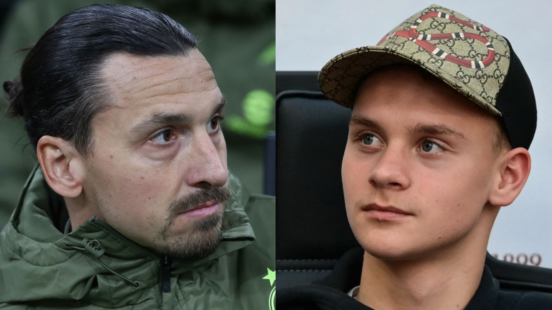 Zlatan Ibrahimovic and son GFX