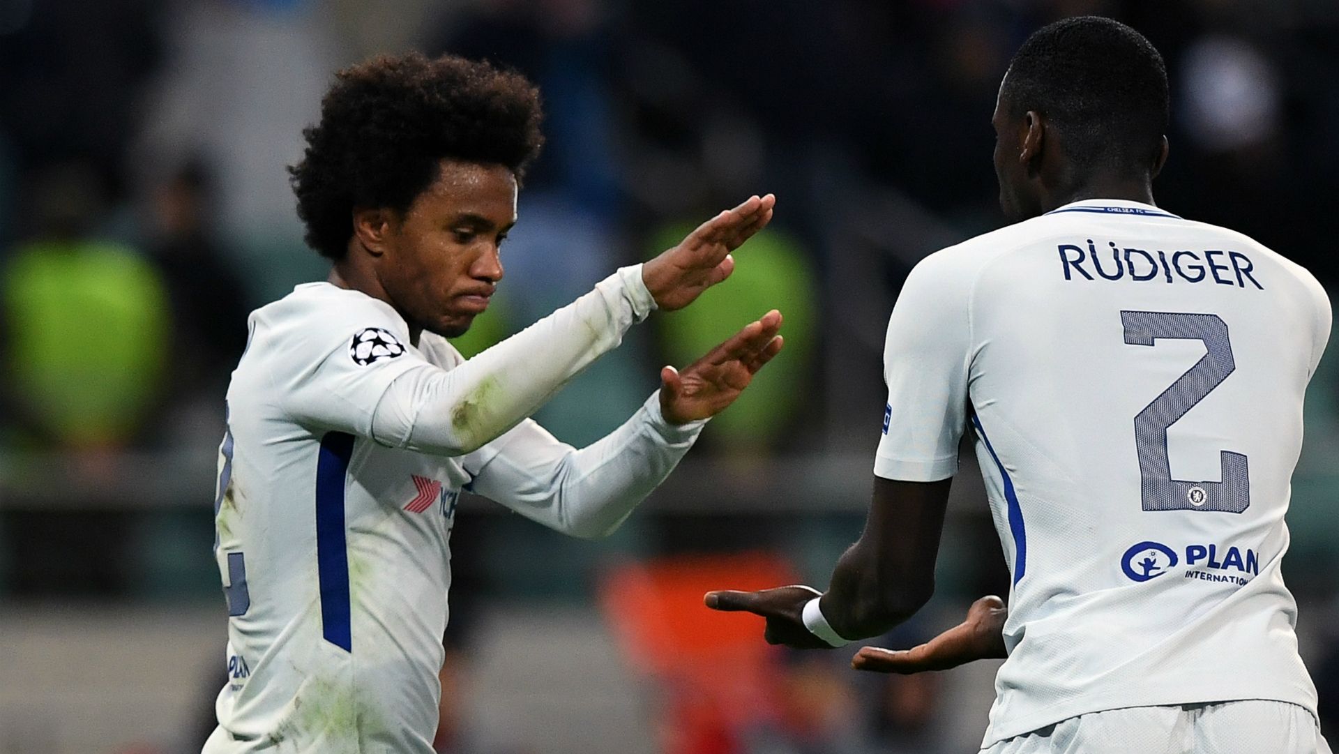 Willian Antonio Rudiger Chelsea