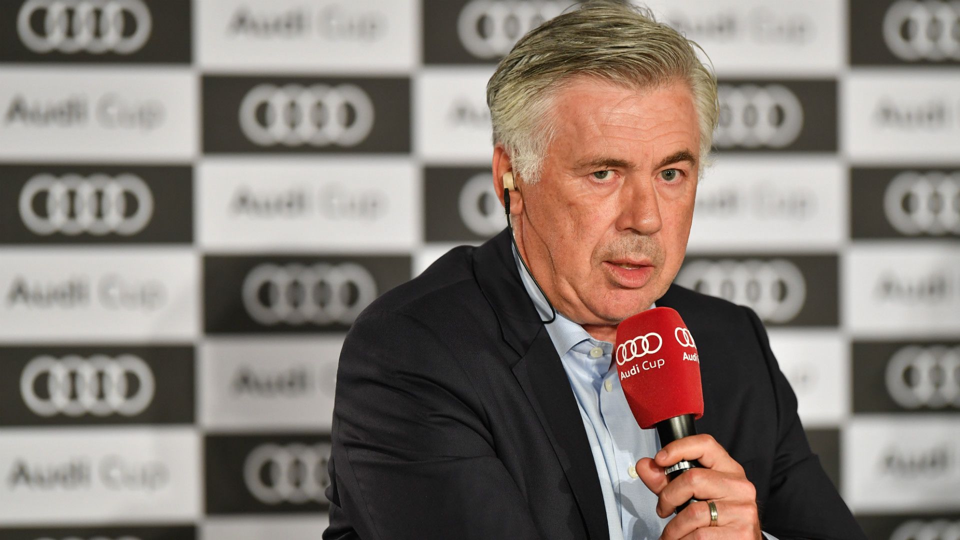 Carlo Ancelotti FC Bayern 31072017