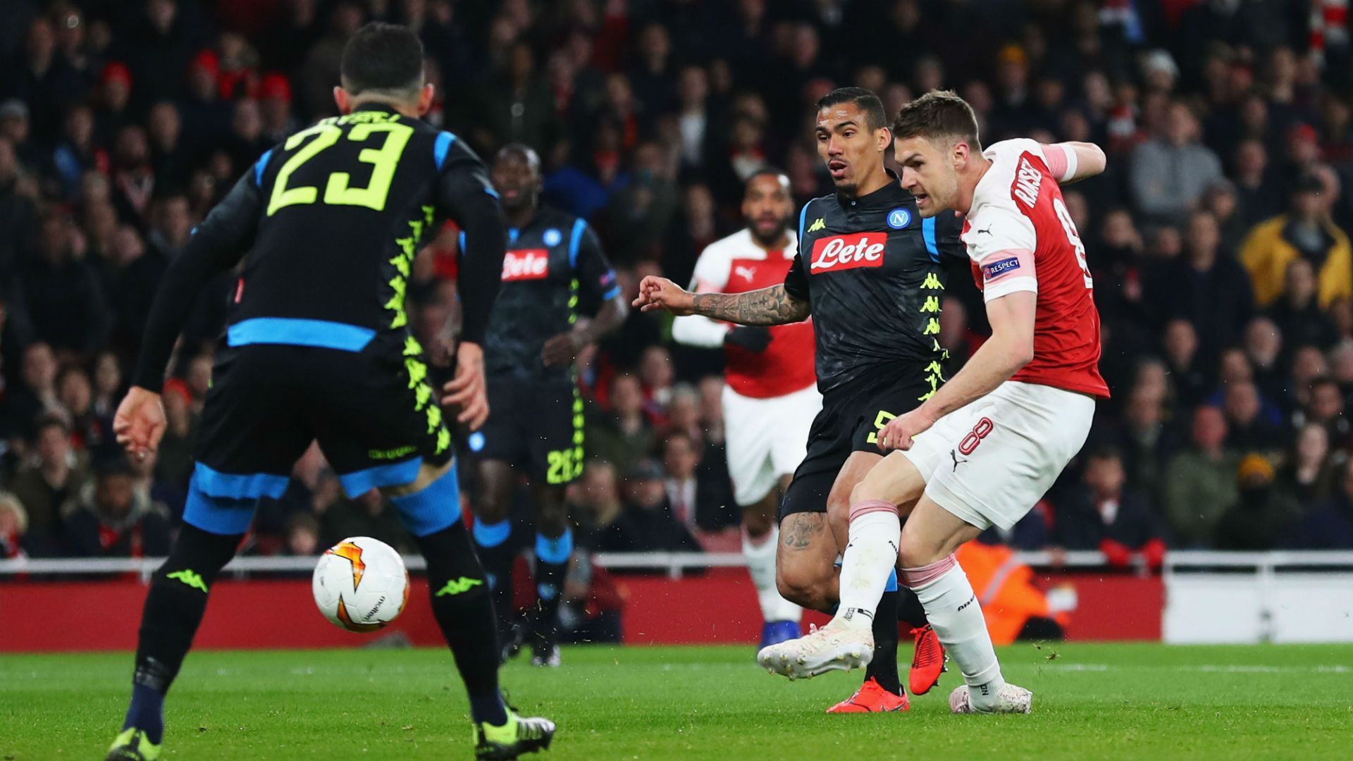 Aaron Ramsey Arsenal Napoli 11042019