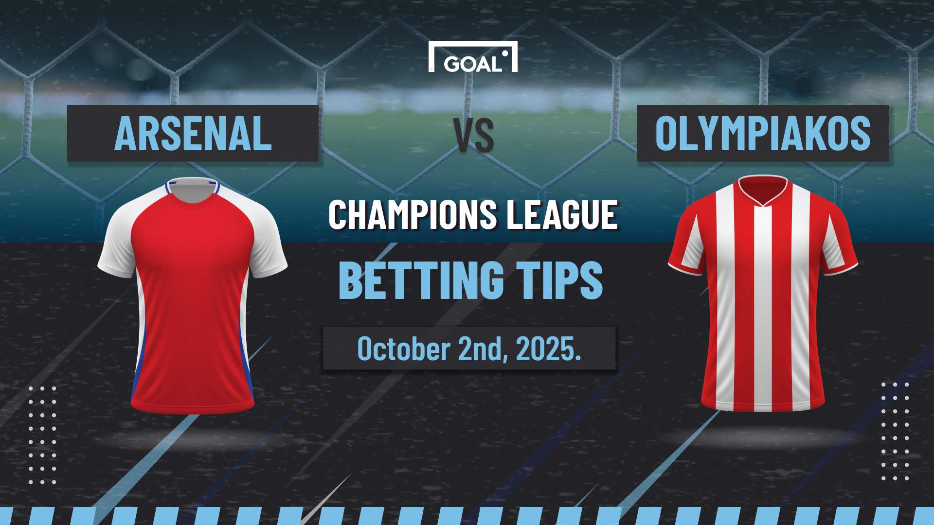 Arsenal vs Olympiacos predictions