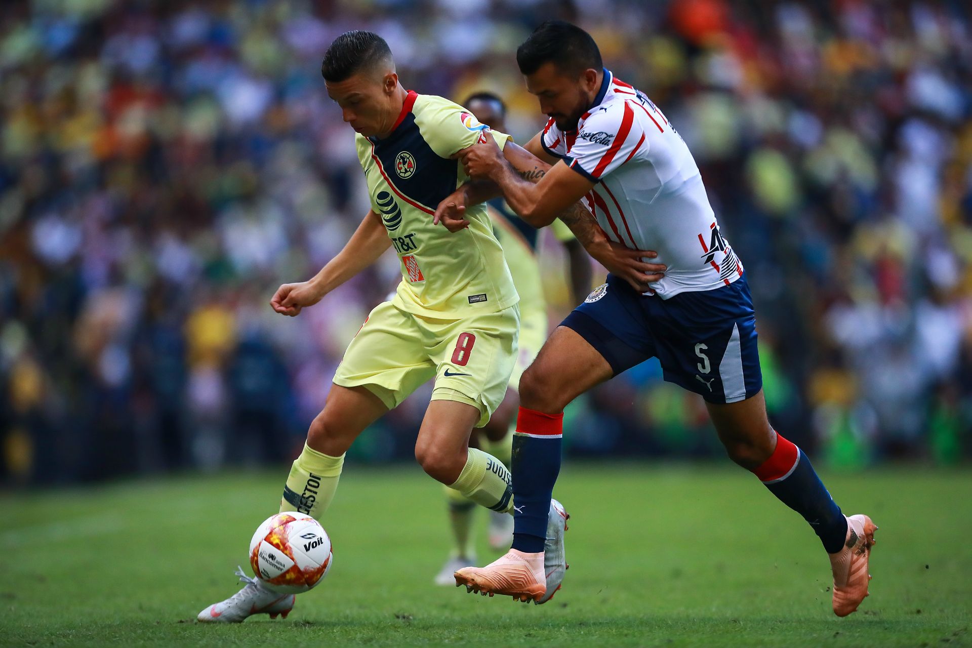 América Chivas Mateus Uribe Hedgardo Marín