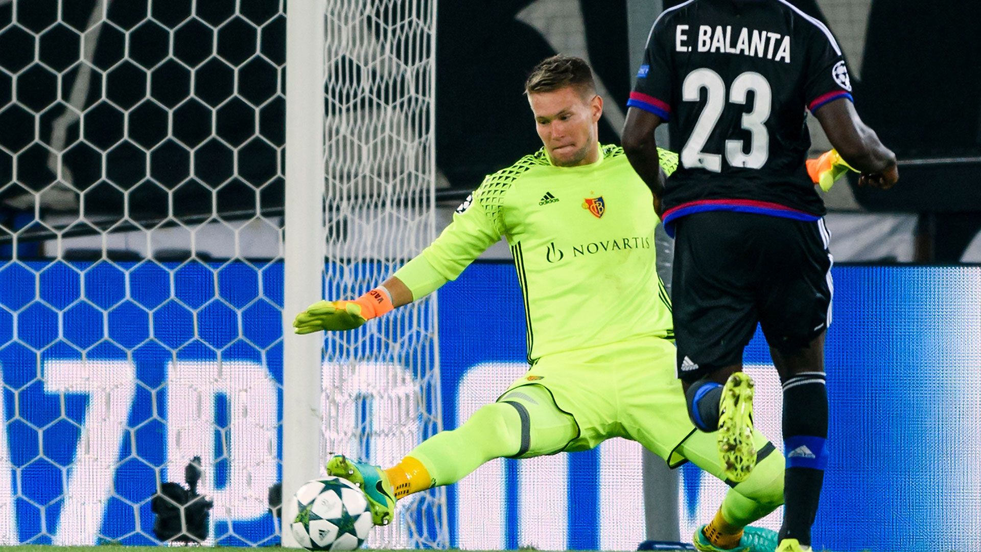 Tomas Vaclik Basel Champions League 13092016