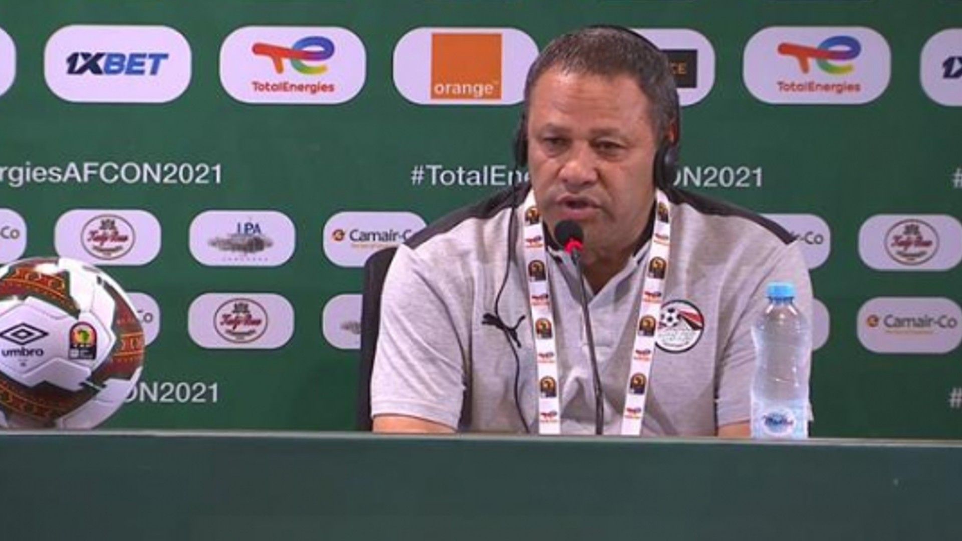 Egypt assistant coach Diaa El-Sayed.