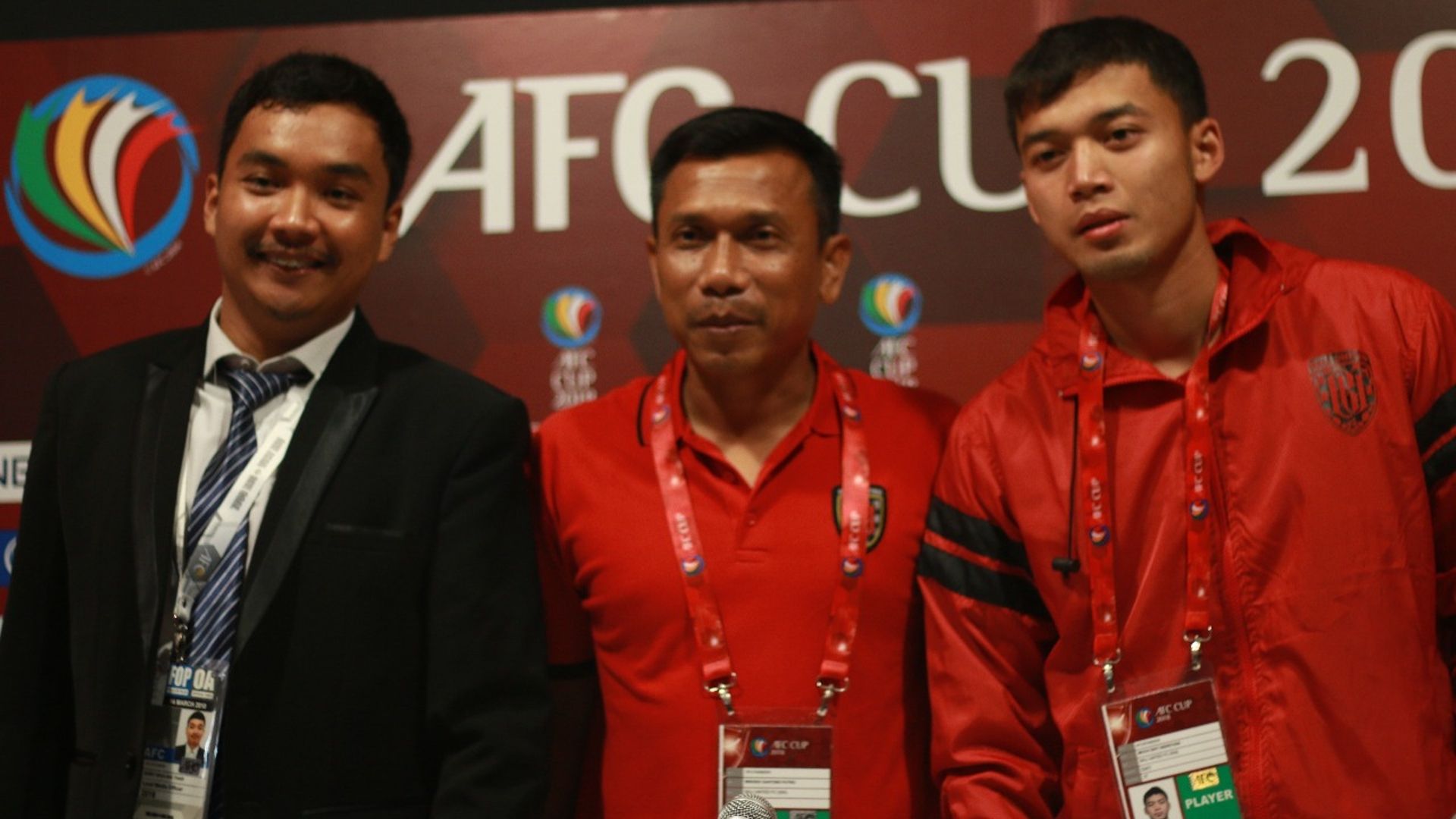 Konferensi Pers Bali United vs Global Cebu