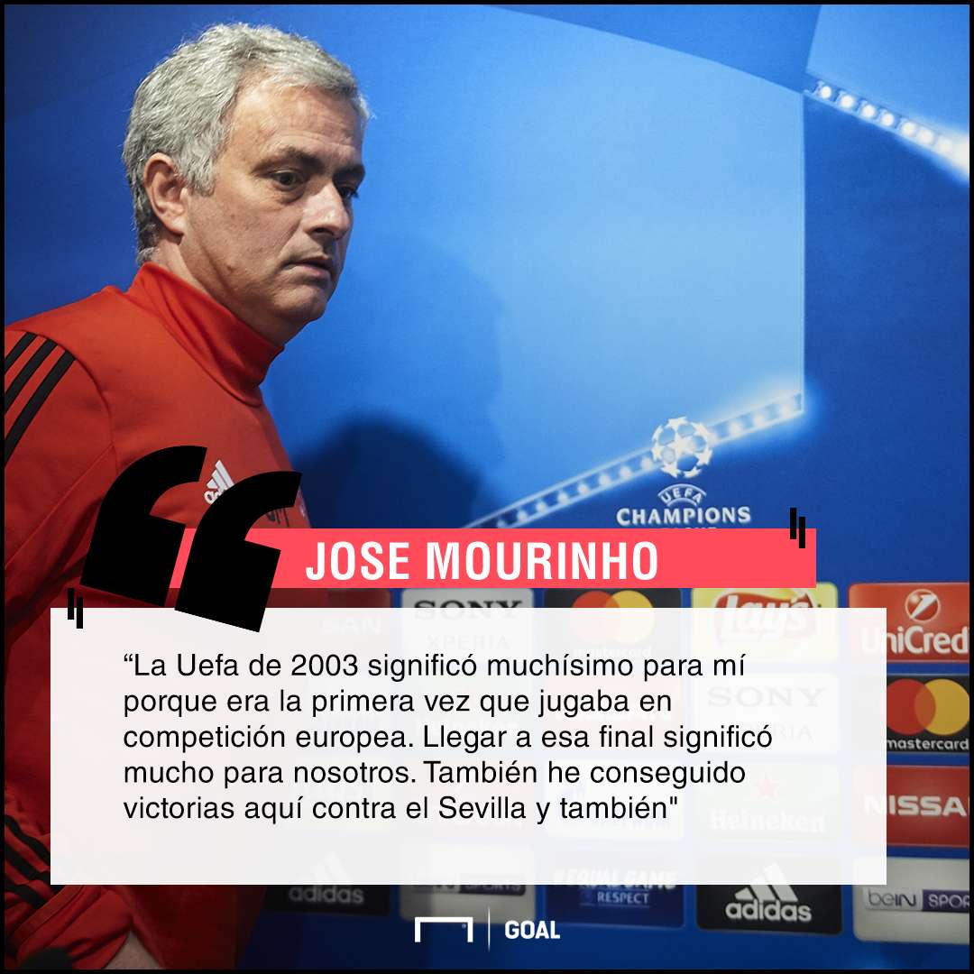 Mourinho sobre la Uefa 2003