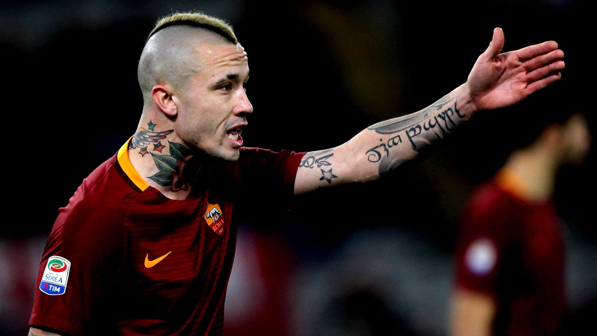 Radja Nainggolan Roma Cagliari Serie A 22012017