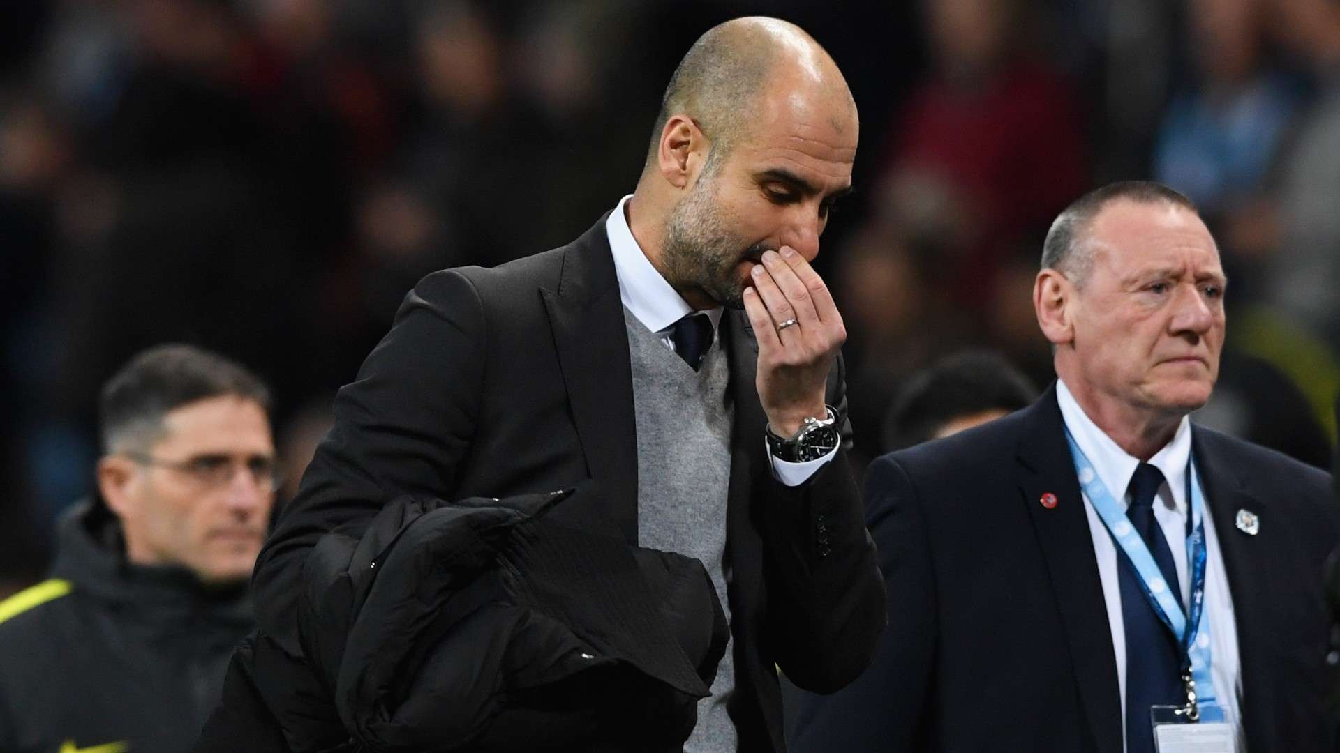 Pep Guardiola Man City Monaco 2017