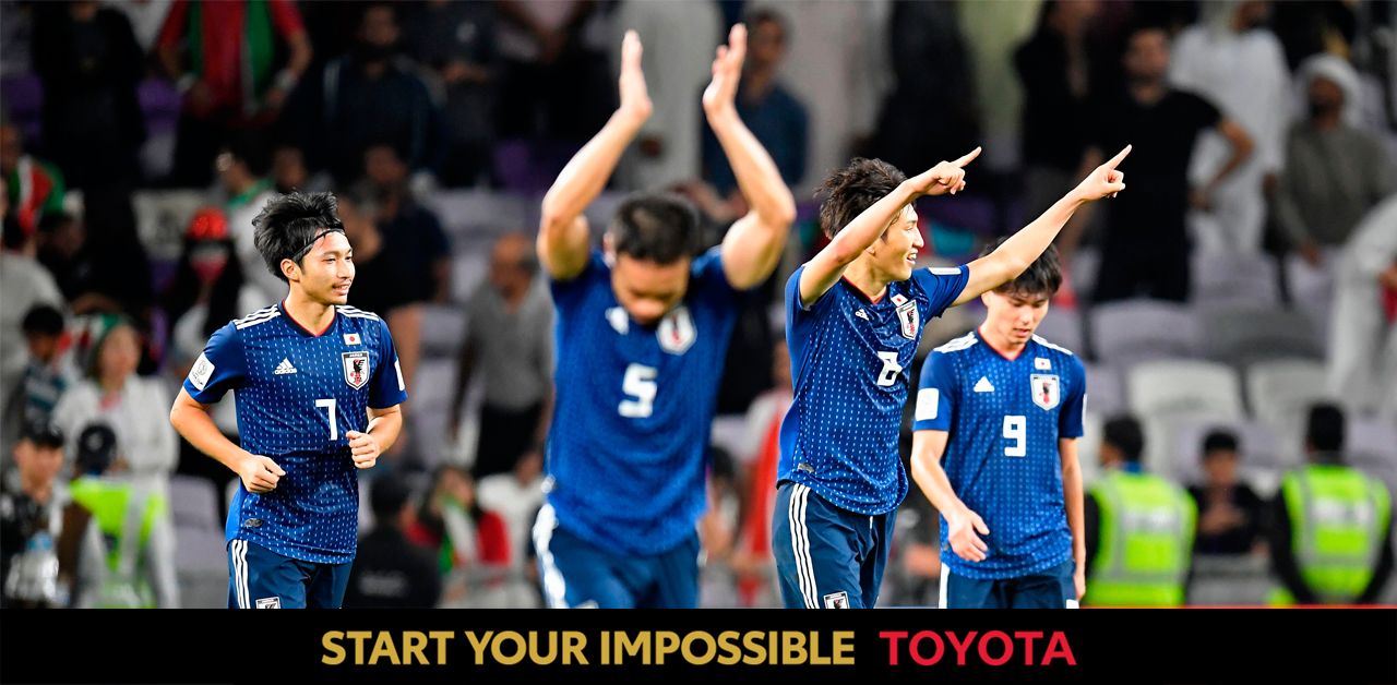 Japan Asian Cup 2019 Toyota banner