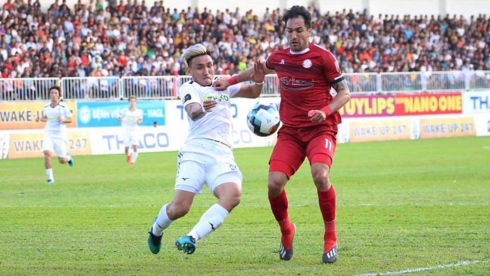 Matias Jadue vs Kim Bong-jin HAGL Ho Chi Minh City V.League 2019