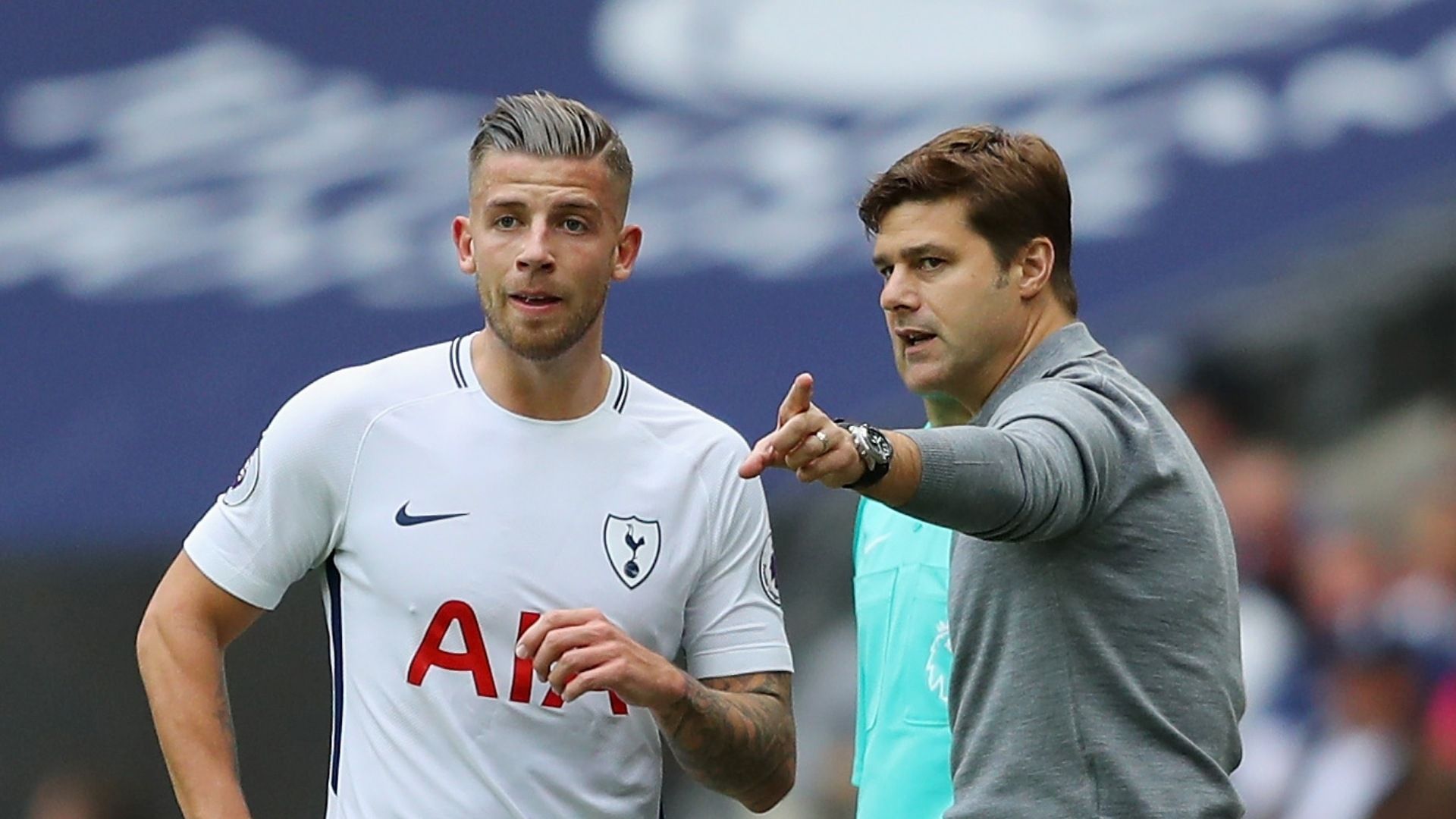Toby Alderweireld & Mauricio Pochettino