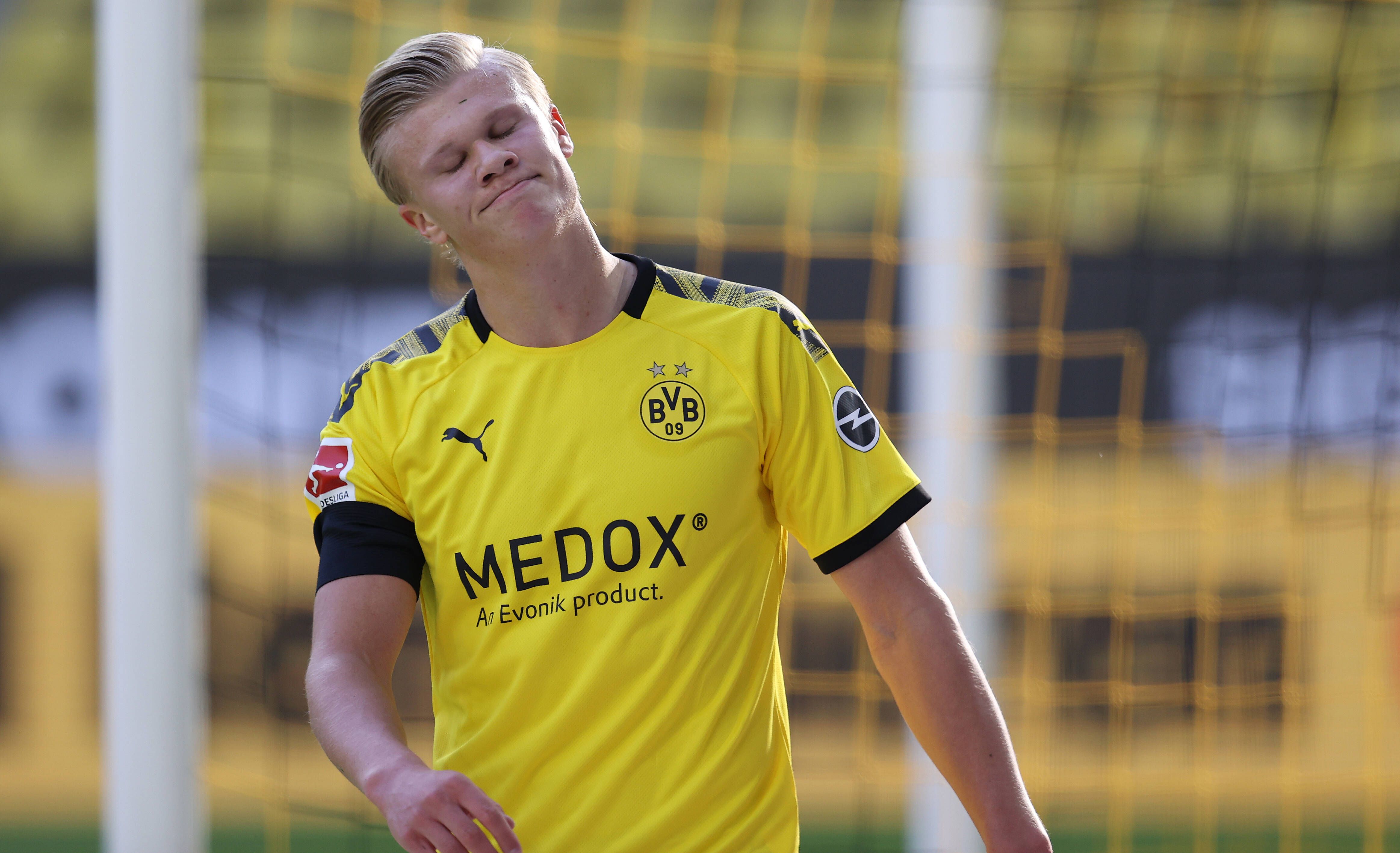 GERMANY ONLY Erling Haaland BVB Dortmund