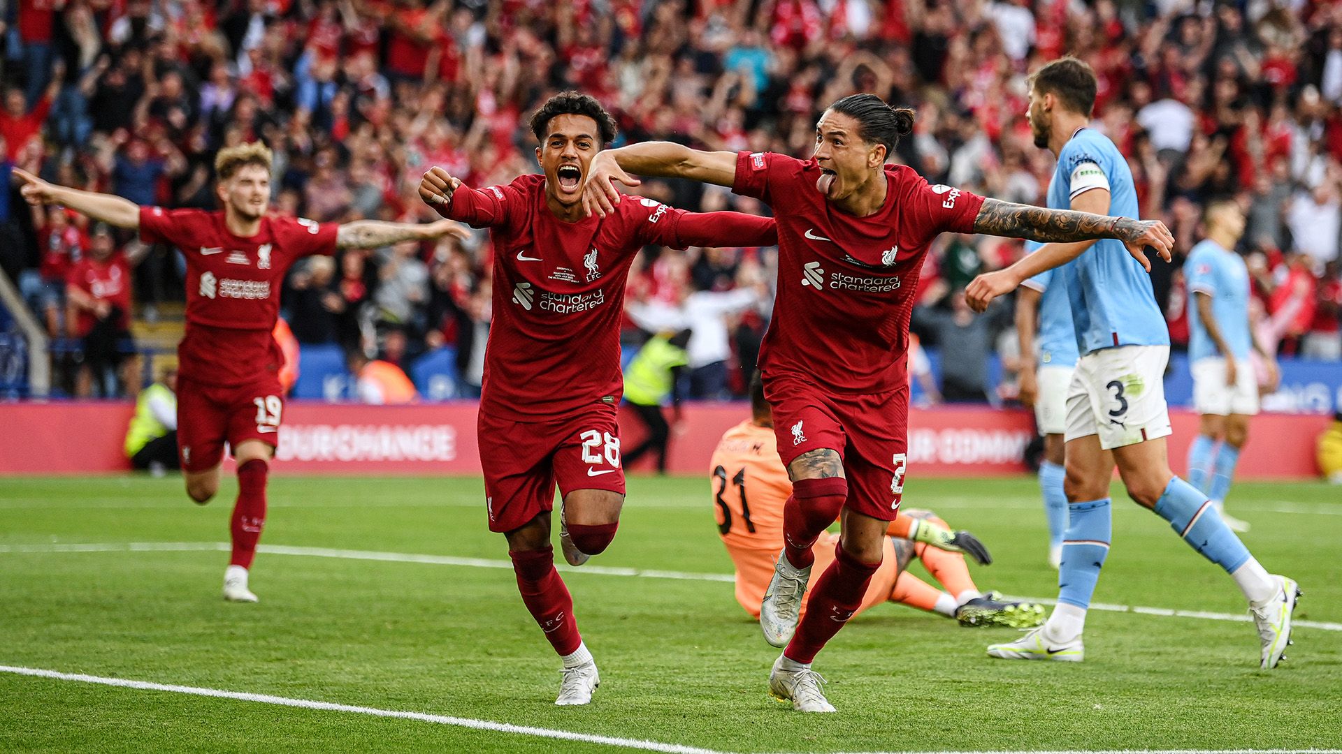 Darwin Nunez Liverpool Community Shield 2022-23