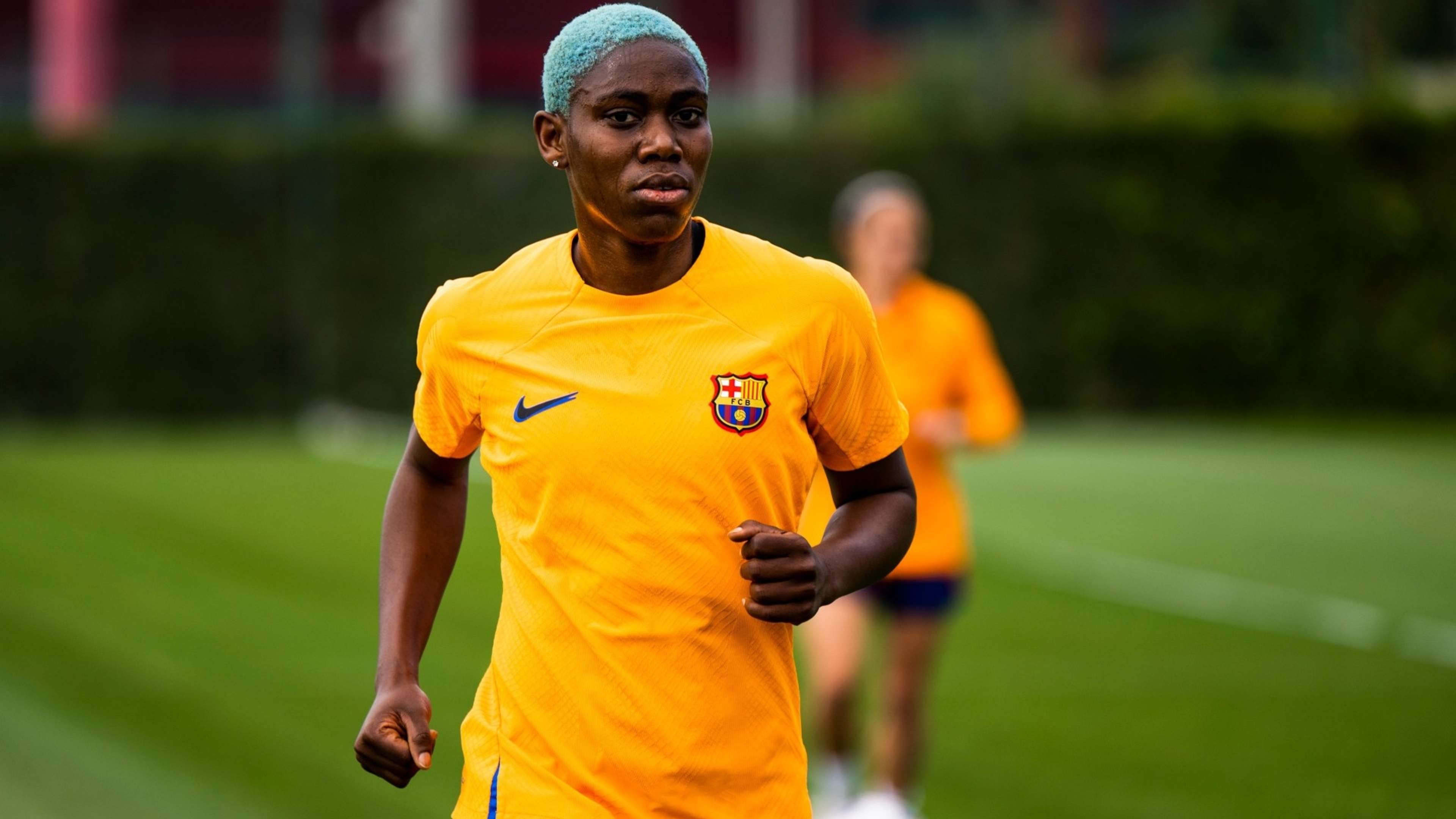 Barcelona Femeni striker Asisat Oshoala and Nigeria