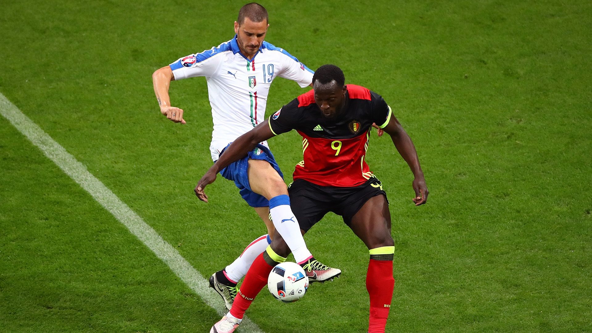 Bonucci Lukaku Belgium Italy Euro 2016