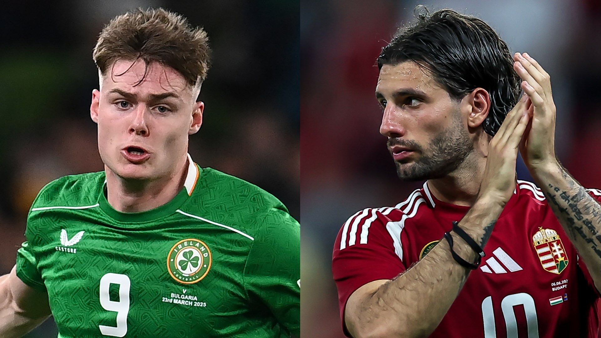 Evan Ferguson Ireland Dominik Szoboszlai Hungary