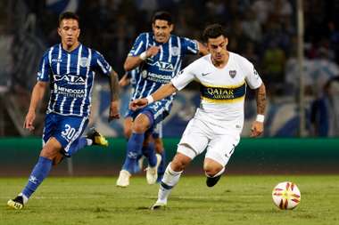 Cristian Pavon Juan Andrada Godoy Cruz Boca Copa Superliga 280419