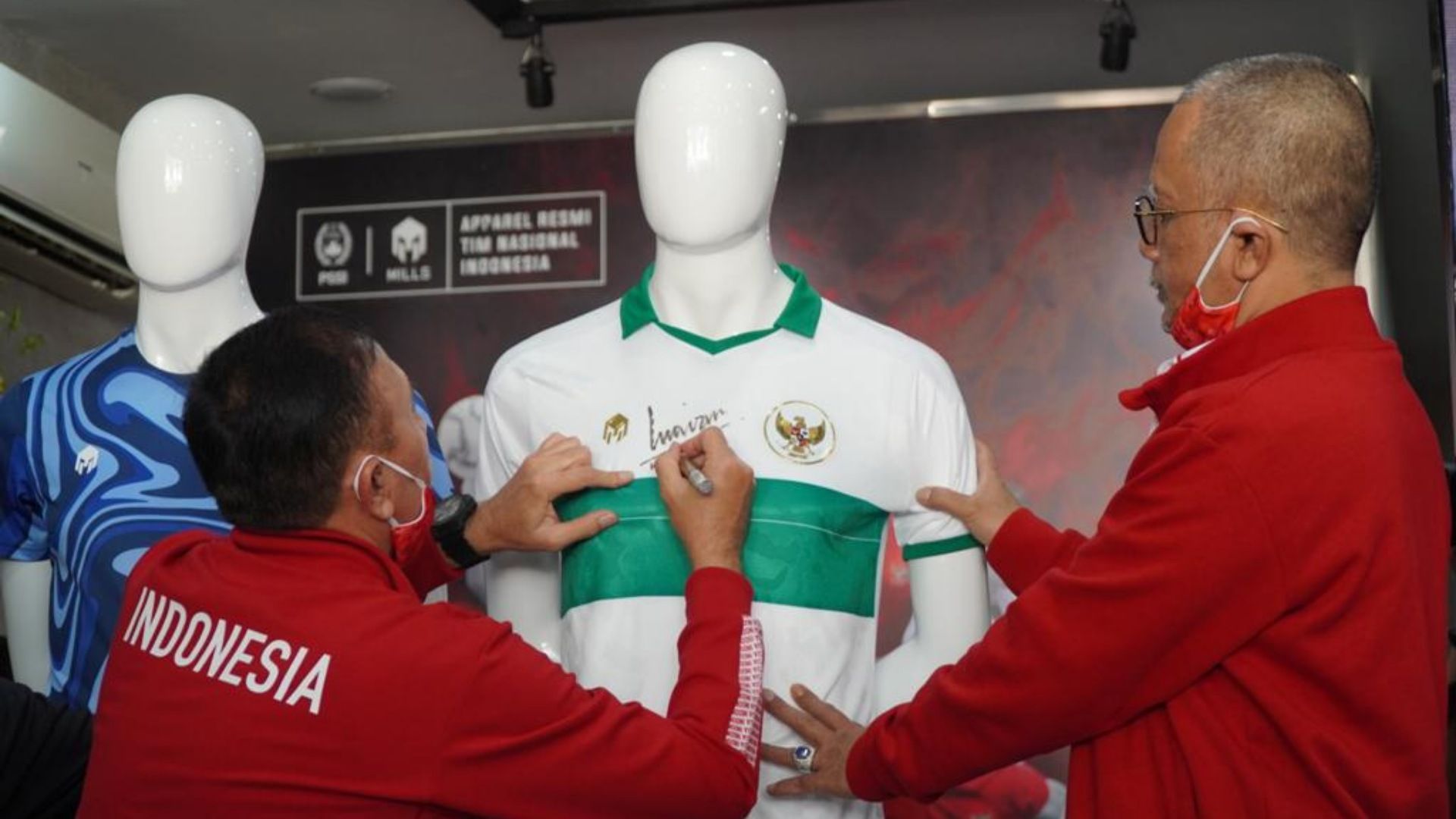 Jersey Mills Timnas Indonesia