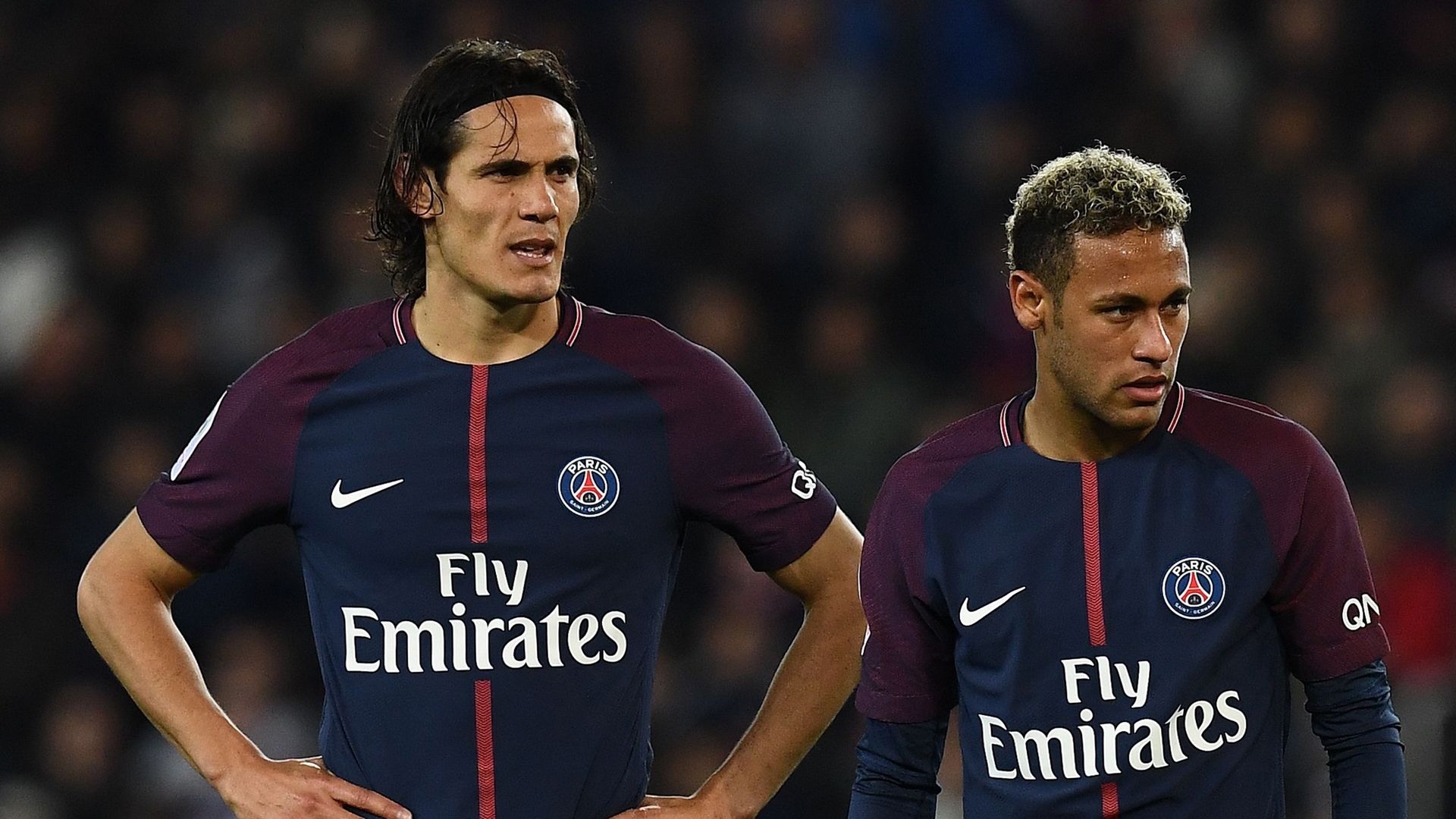 Cavani Neymar PSG Lyon 091717