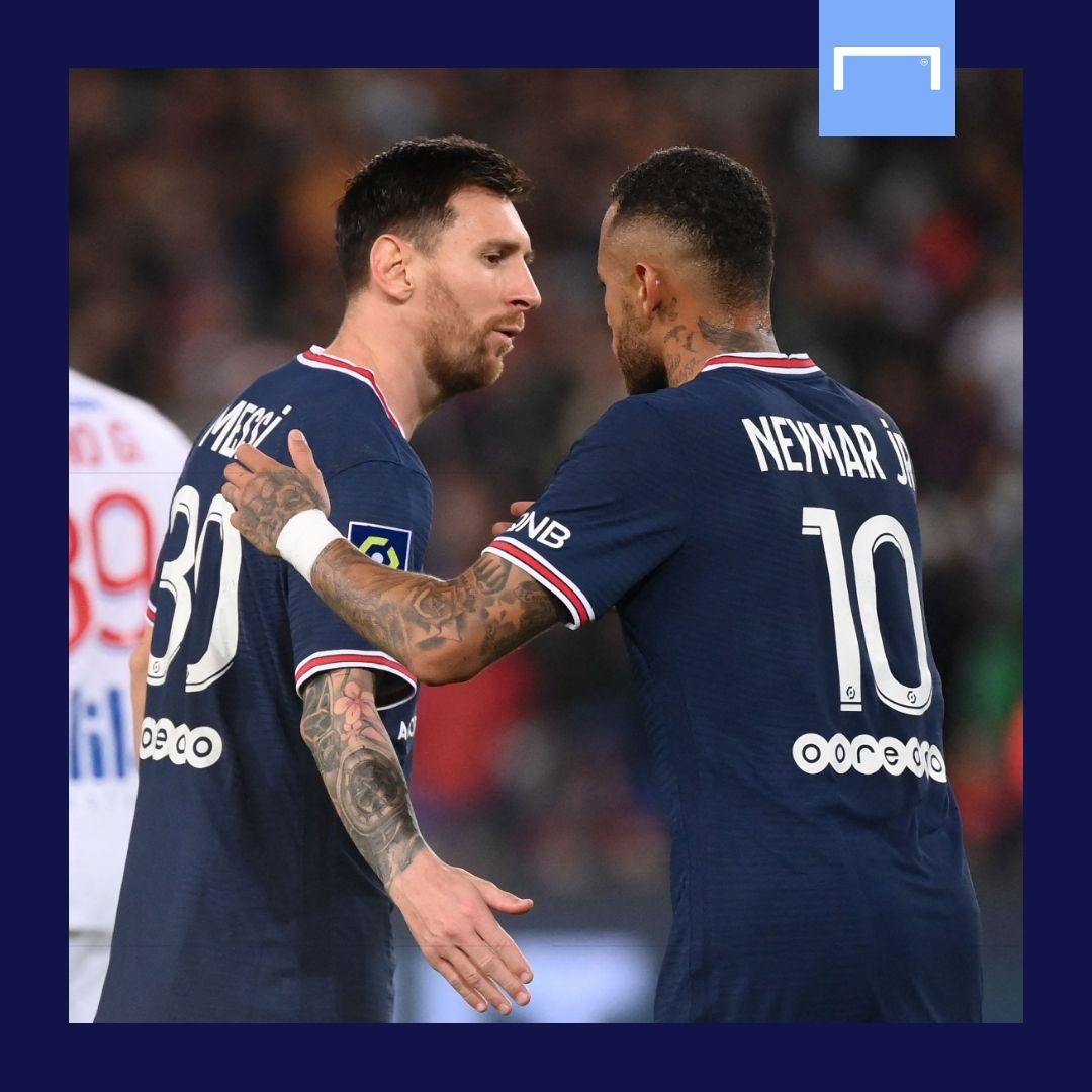 Neymar Lionel Messi GFX PSG