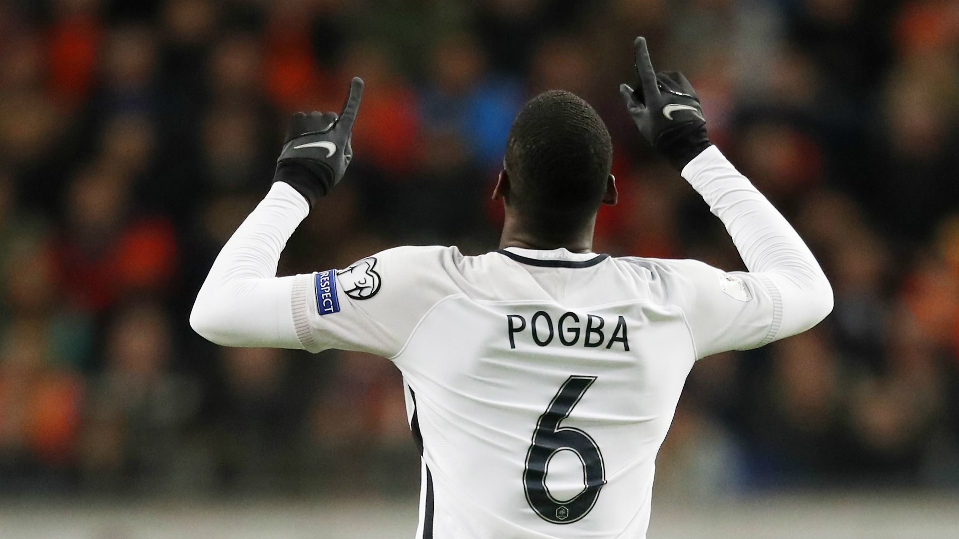 Paul Pogba Netherlands France WC Qualifier 10102016