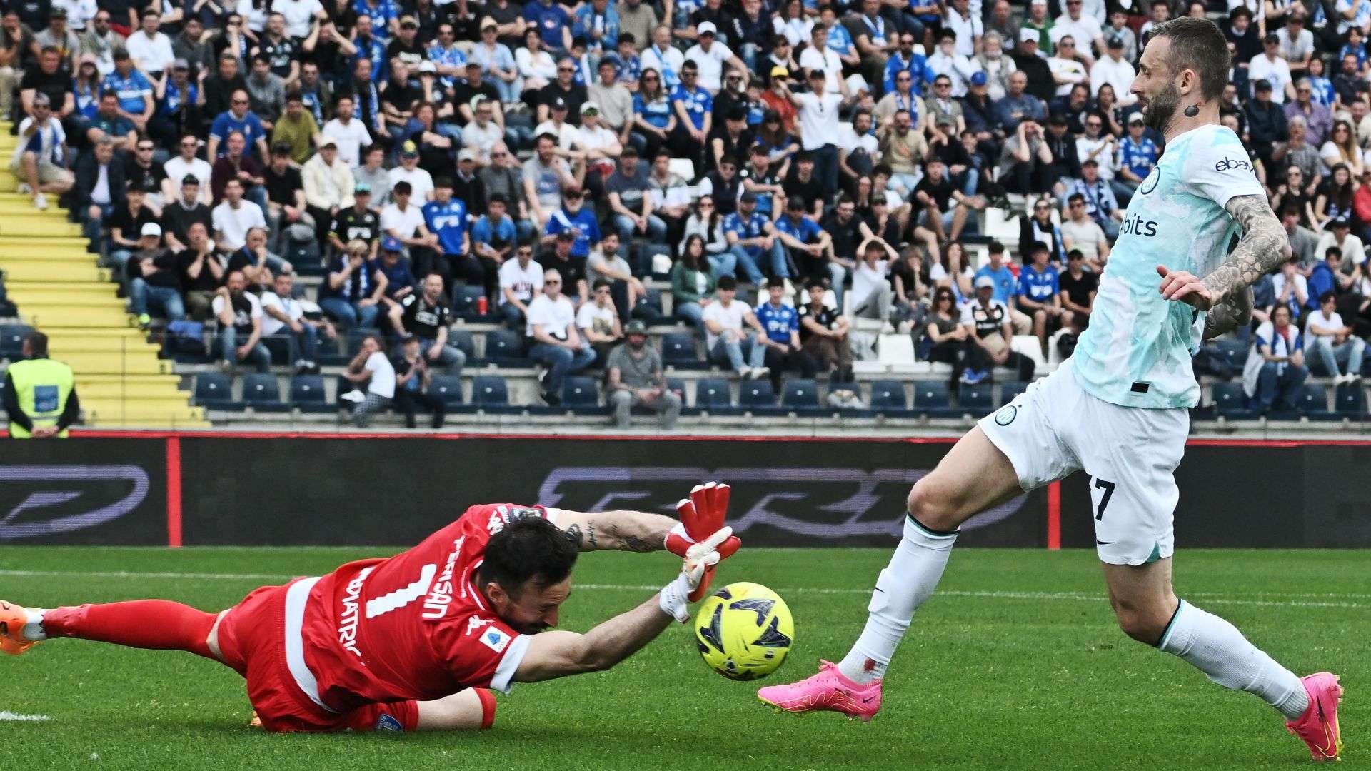 Samuele Perisan Marcelo Brozovic Empoli Inter Serie A