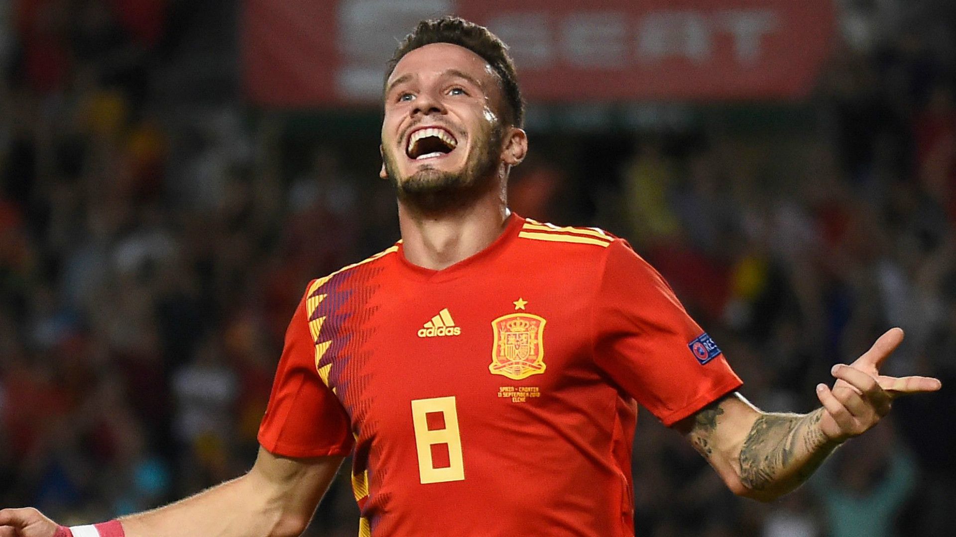 Saul Niguez Spain 2018-19