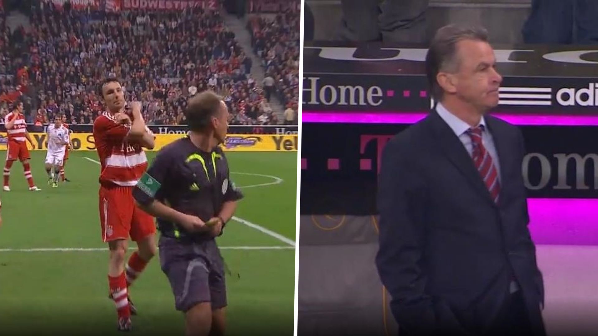 Van Bommel Hitzfeld HSV 2008